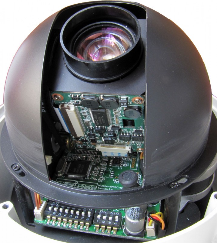 Вид изнутри PZT-камеры