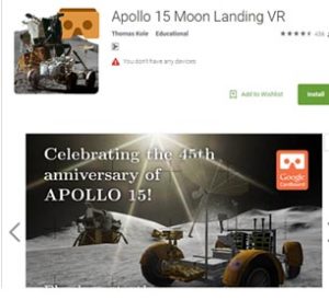 Apollo 15 Moon Landing VR