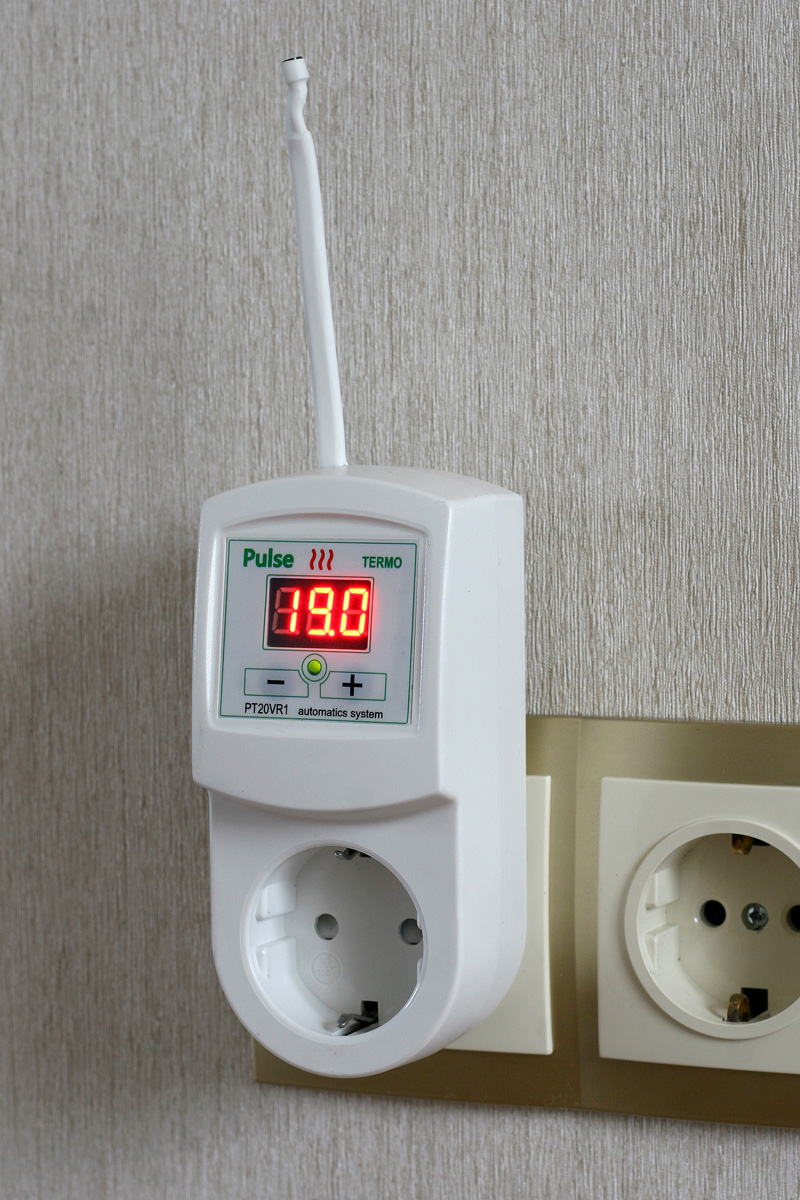 Терморегулятор предотвратит чрезмерный нагрев обогревателя