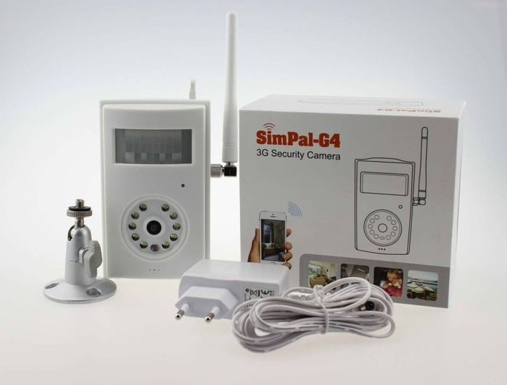 Охранная GSM MMS 3G камера с датчиками движения и температуры SimPal-G4