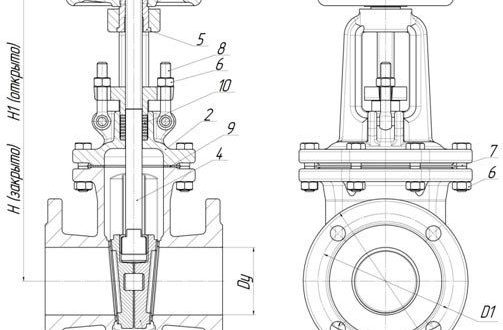 задвижки 30с41нж