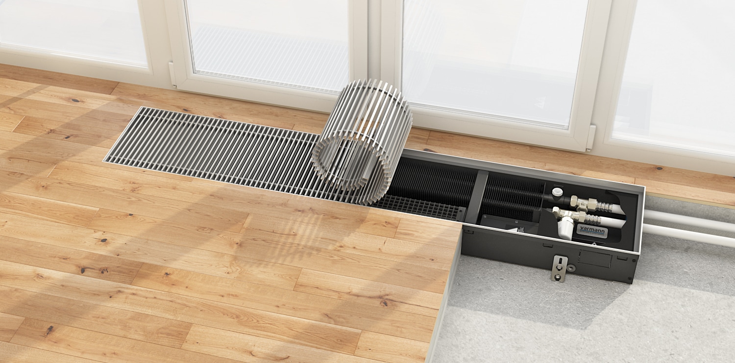Внутрипольный конвектор отопления: современное решение для вашего дома