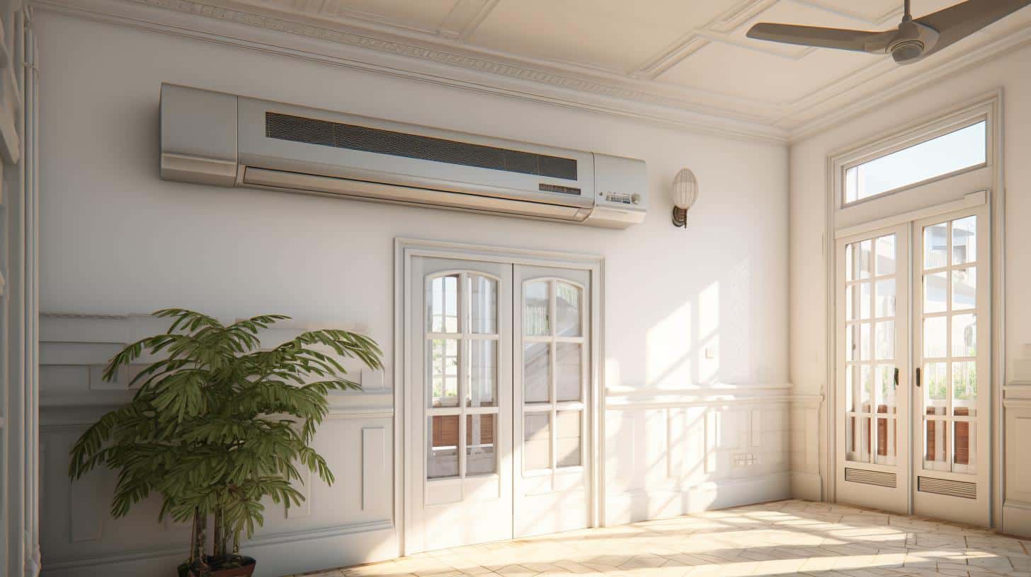 air conditioning over the front doors фото