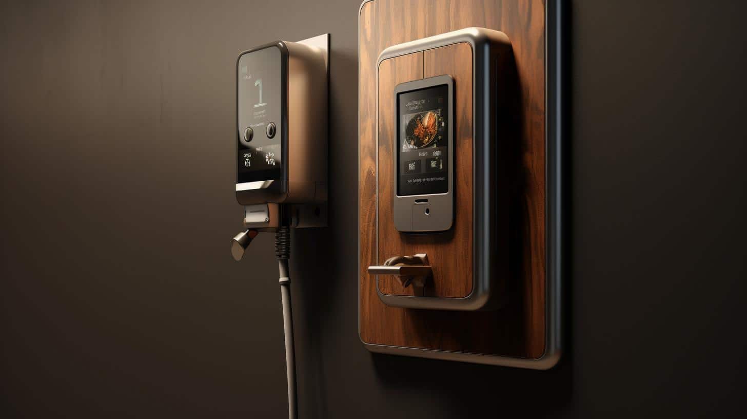 wall-mounted phone charging machines in public places фото