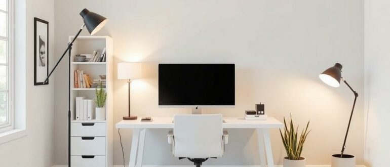 Как организовать правильное освещение в рабочем кабинете: шаг за шагом к идеальному свету