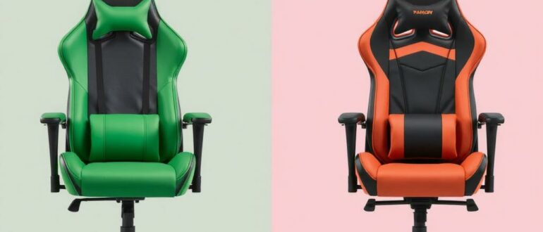 Сравнение игровых кресел: выбор оптимального типа обивки и механизма