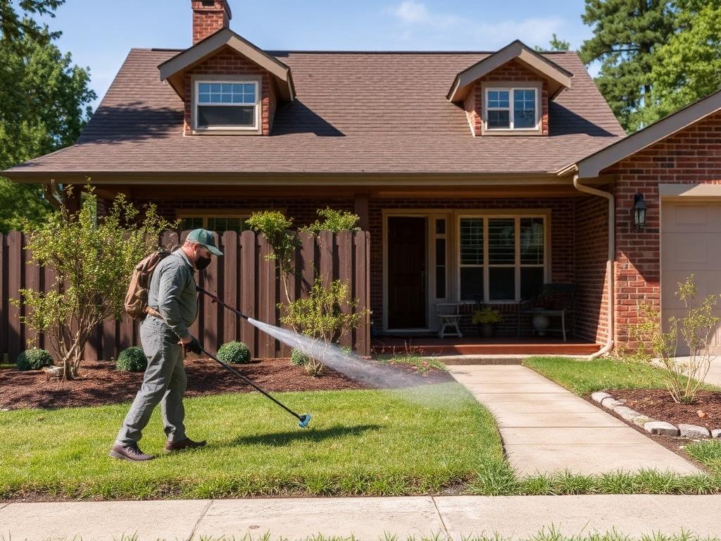Mosquito extermination on the property:фото