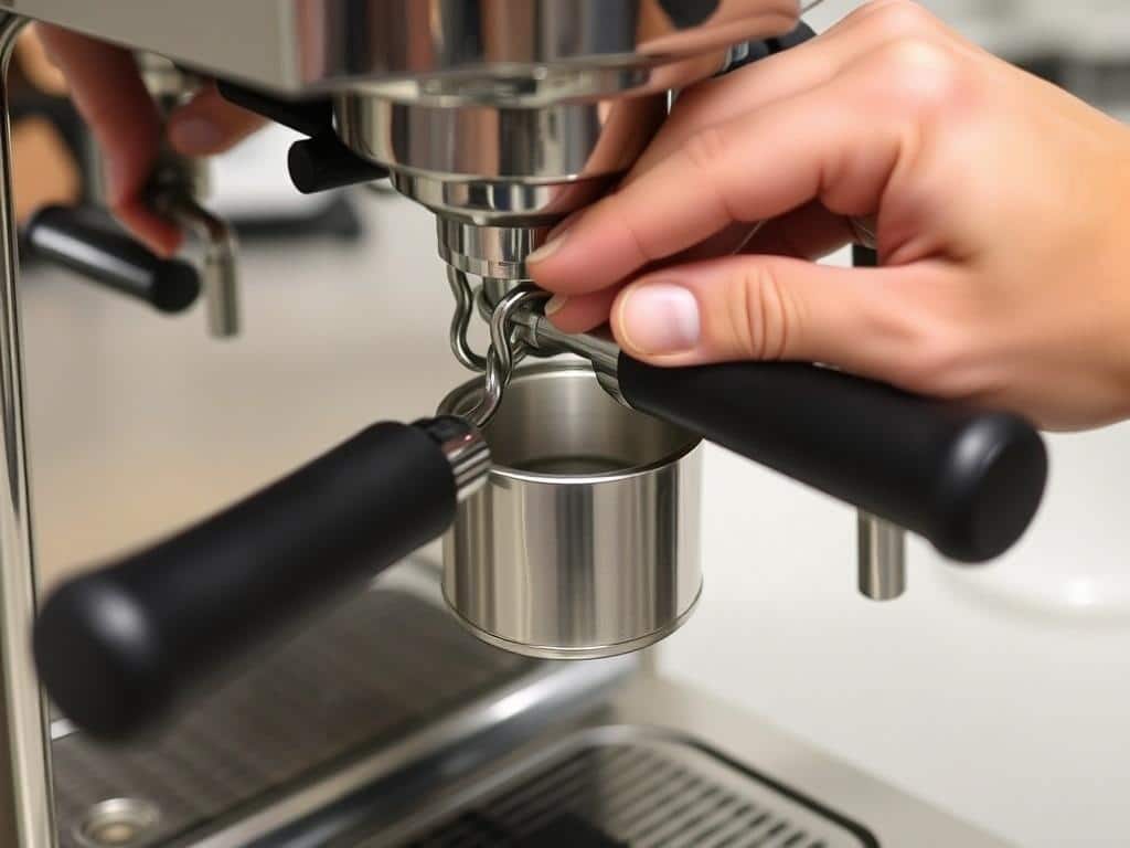 Repair of a portafilter coffee machineфото