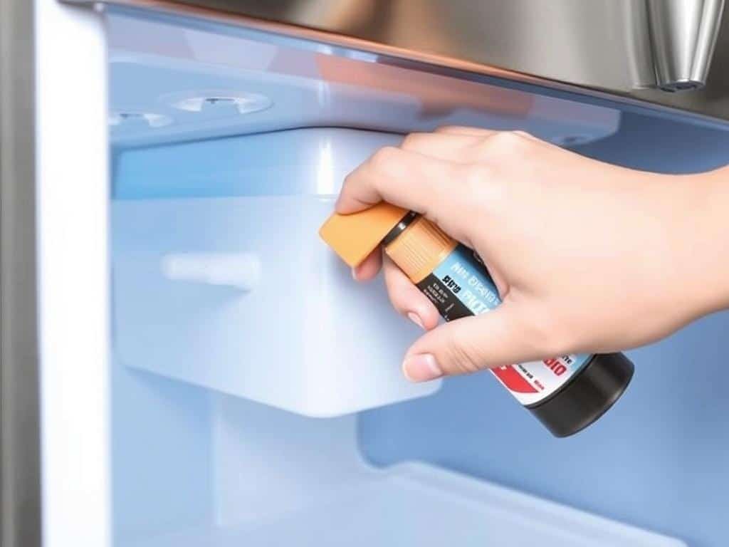 the refrigerator's drainage system from cloggingфото