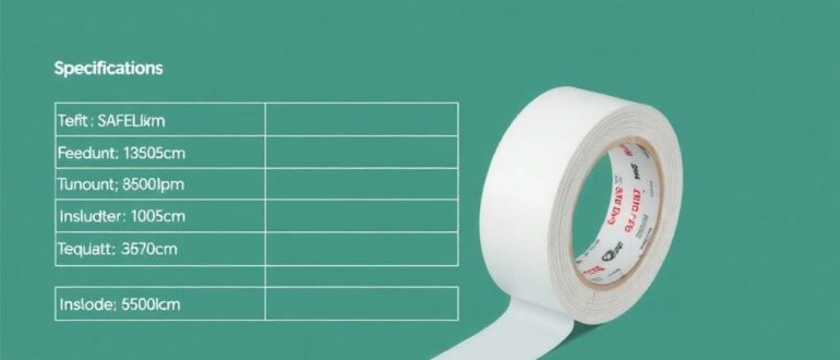 Изолента SAFELINE: понятные характеристики и как ими пользоваться