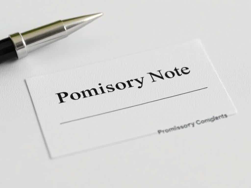 promissory noteфото