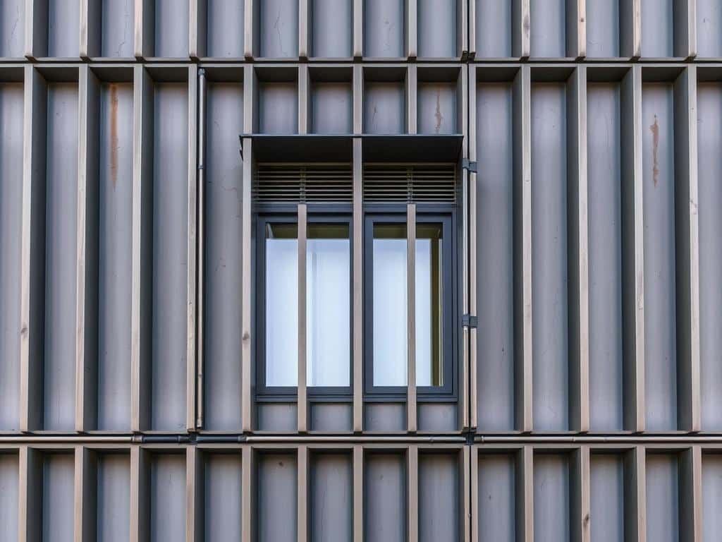 Steel facade cassetteфото